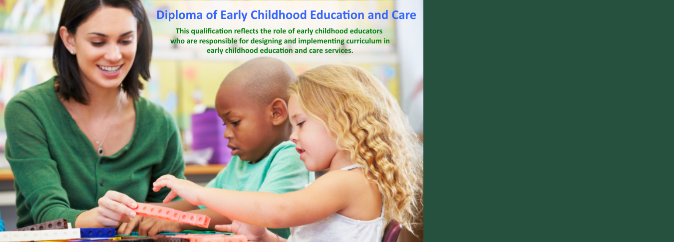 Diploma of early childhood education and care